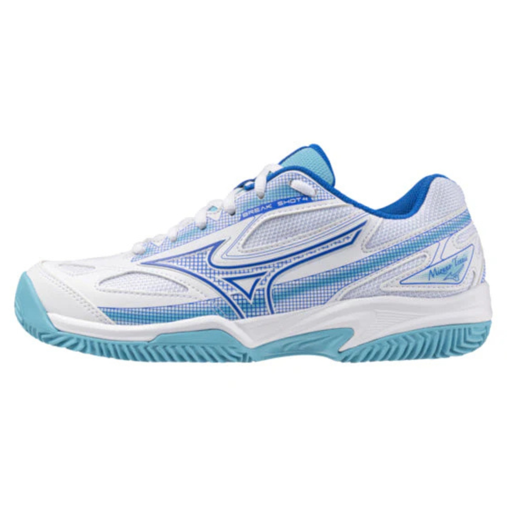Mizuno Break Shot 4 CC Women White/Mugen Blue/River Blue 4285