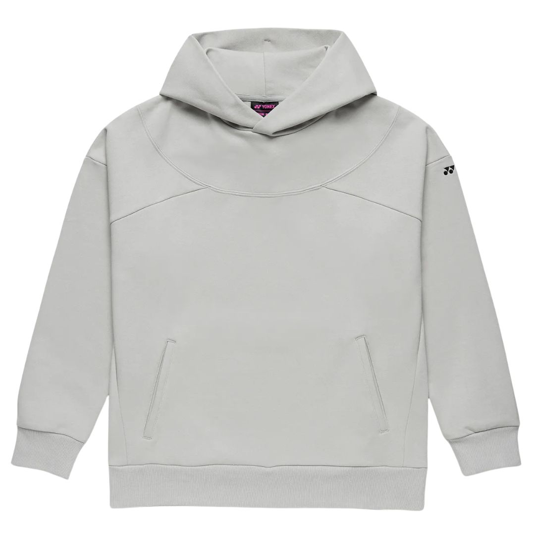 Yonex Women Sweat Hoodie 37006 Silver Grey
