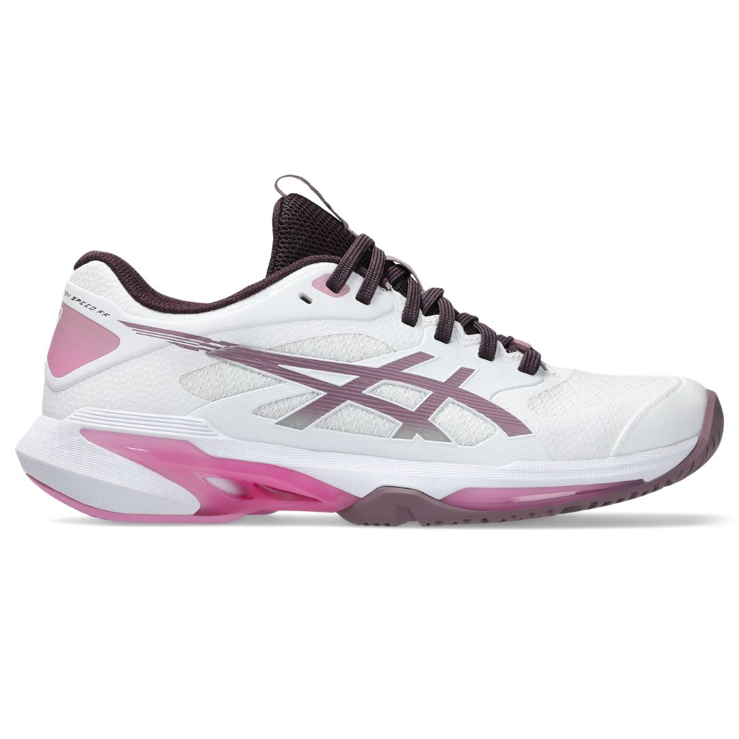Asics Solution Speed FF 4 Women White/Dusty Mauve - Tennis sko