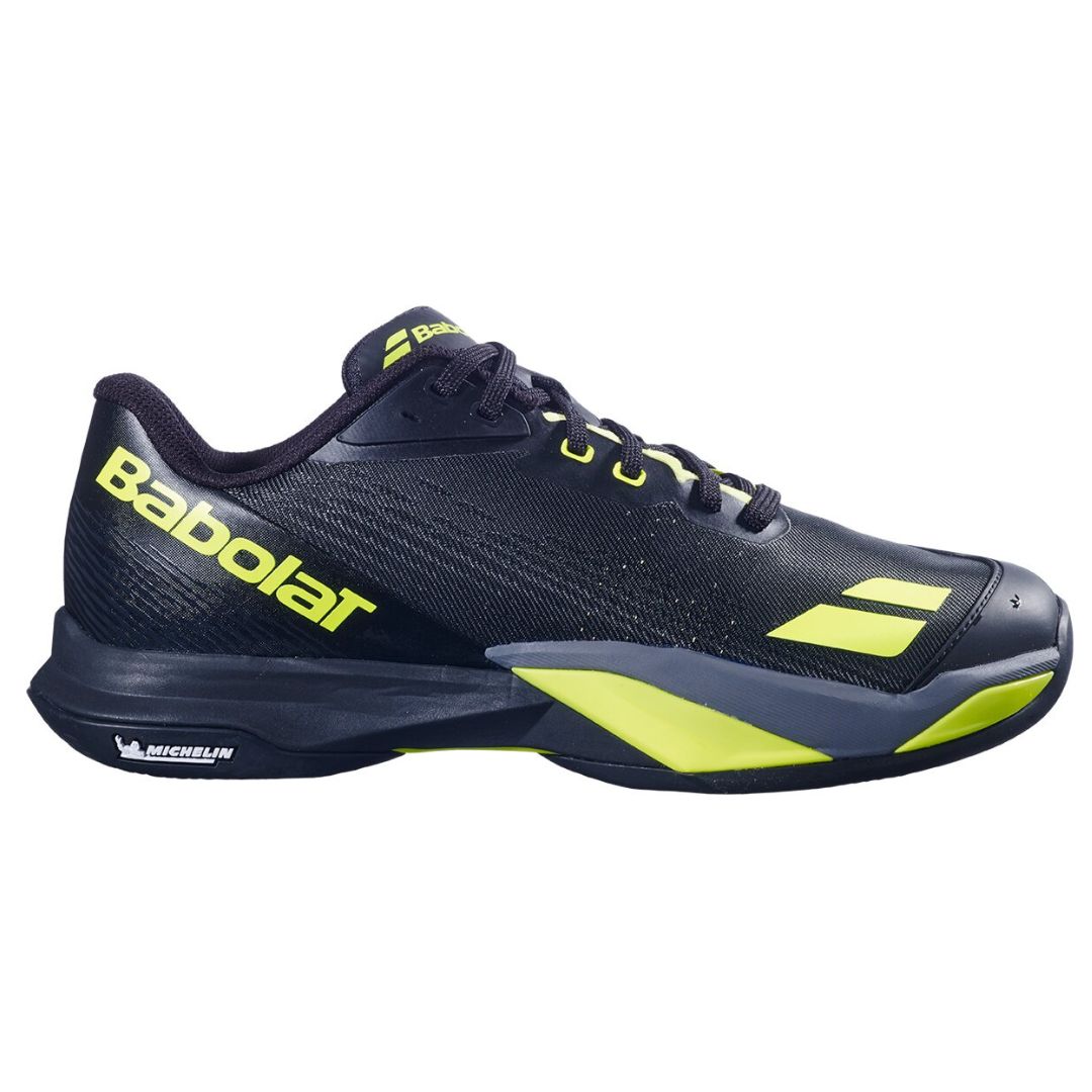 Babolat Jet Mach 4 Clay Aero - Tennissko - Sort