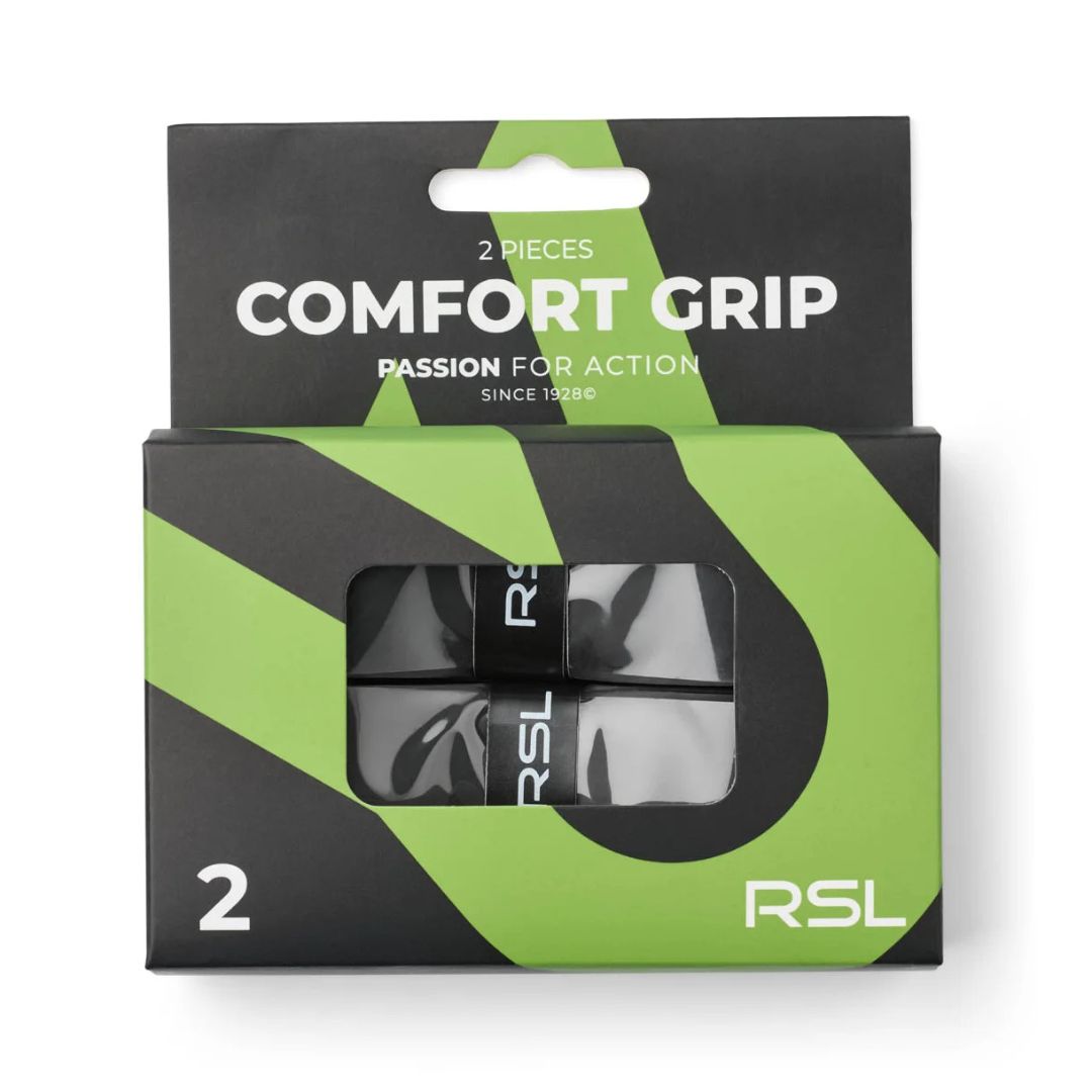 RSL Comfort Grip 2 Pcs. Black - Badminton greb