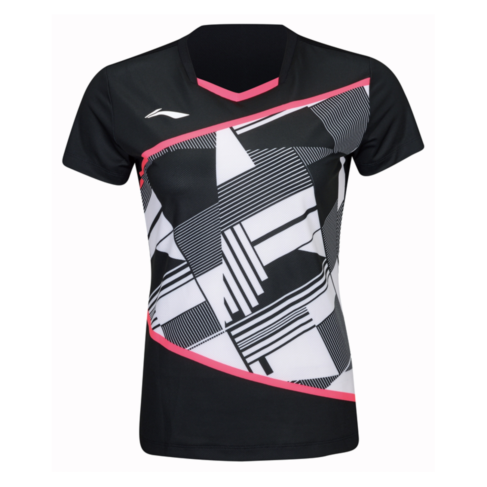 Li-Ning AAYT066-1 T-shirt Women Black 5509