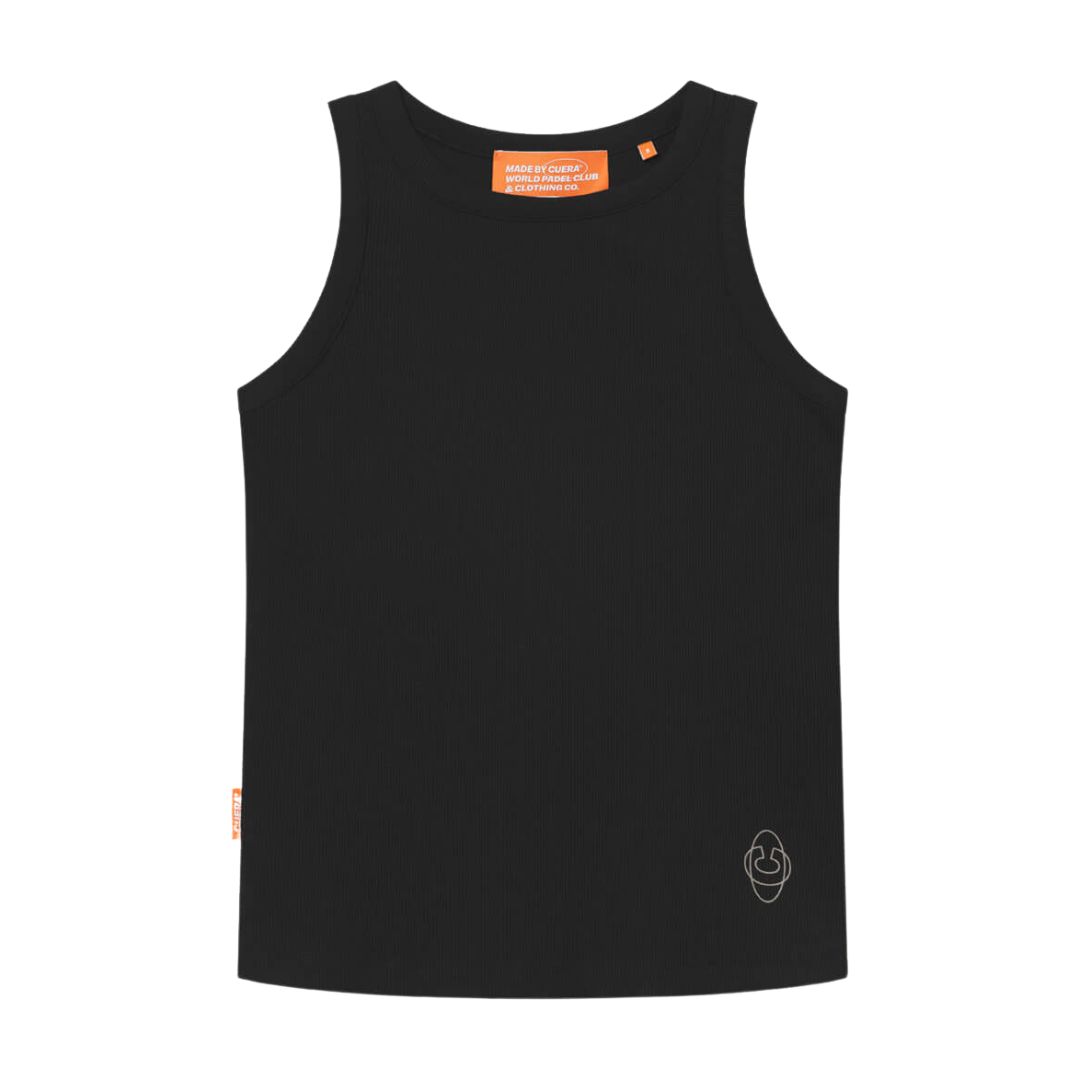Cuera Active Rib Tank Top Women - Black
