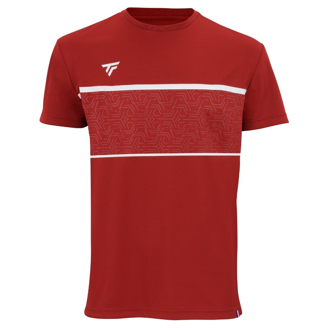 Tecnifibre Team Boys Tech T-shirt - Cardinal
