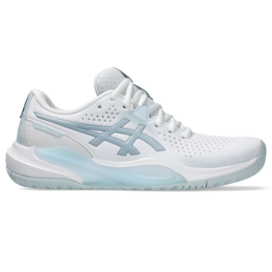 Asics Gel-Challenger 15 Women White/Sky - Tennis sko