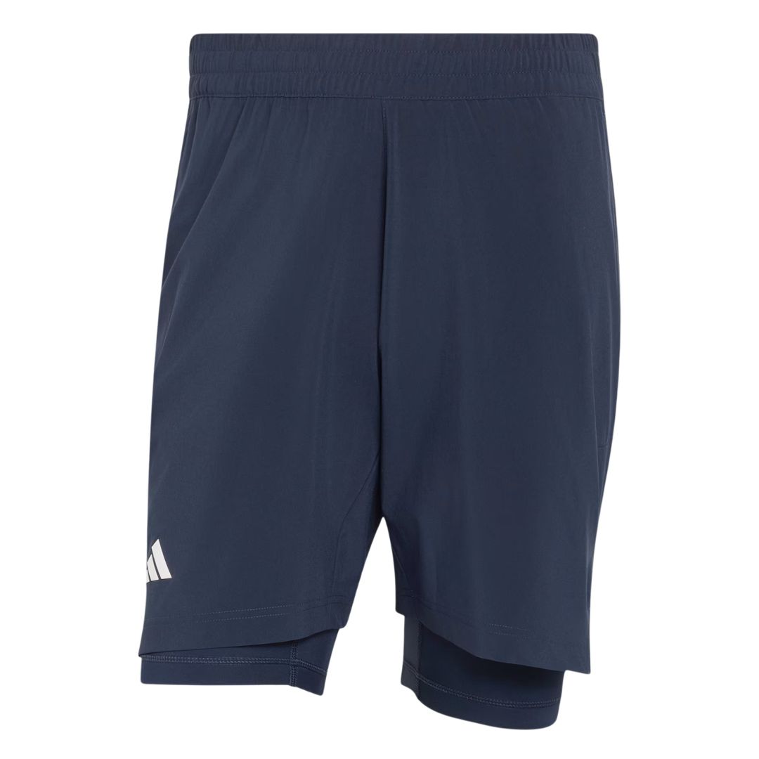 Adidas Climacool Shorts 2IN1 - Herre Tennisshorts - Blå - M