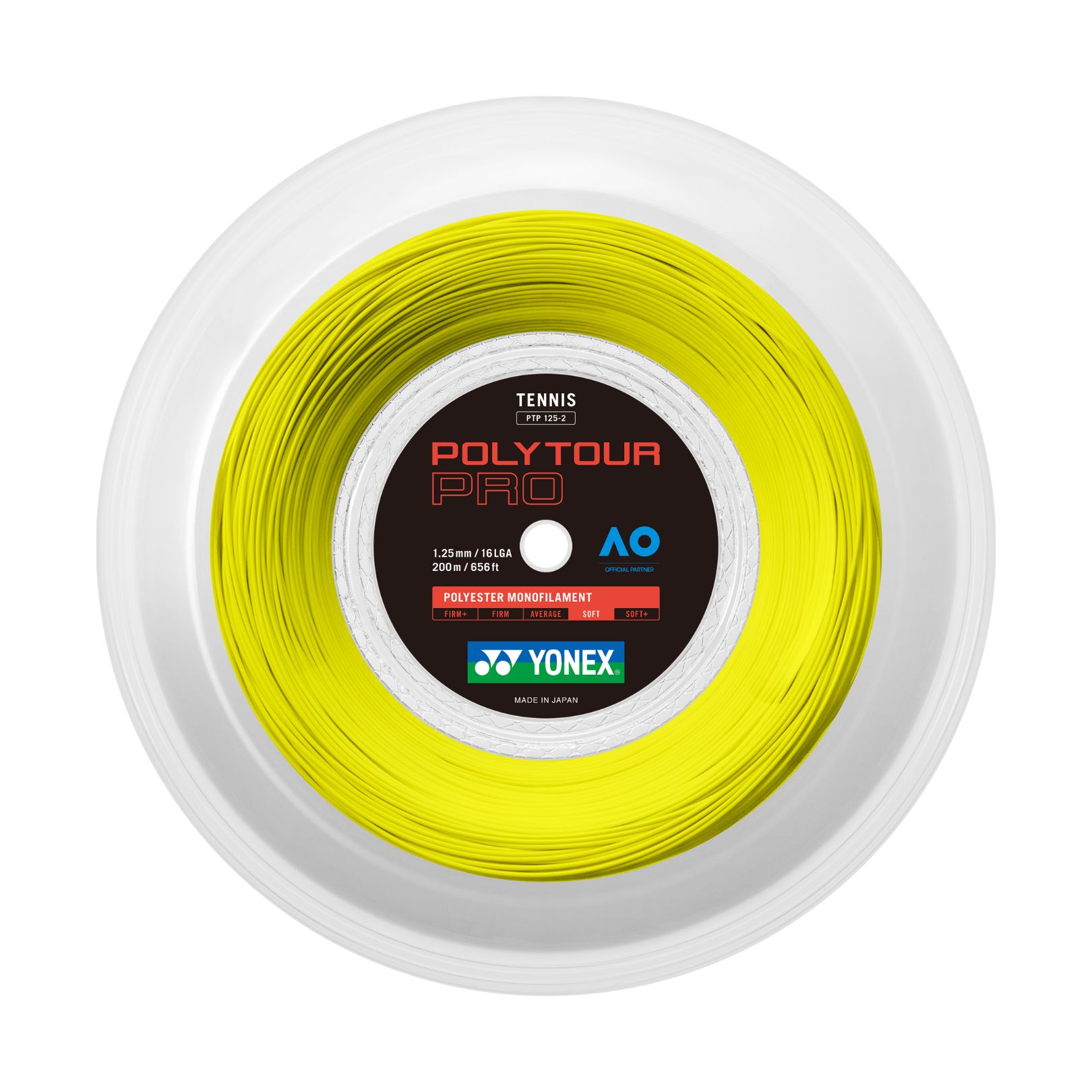 Yonex Polytour Pro 200M Yellow