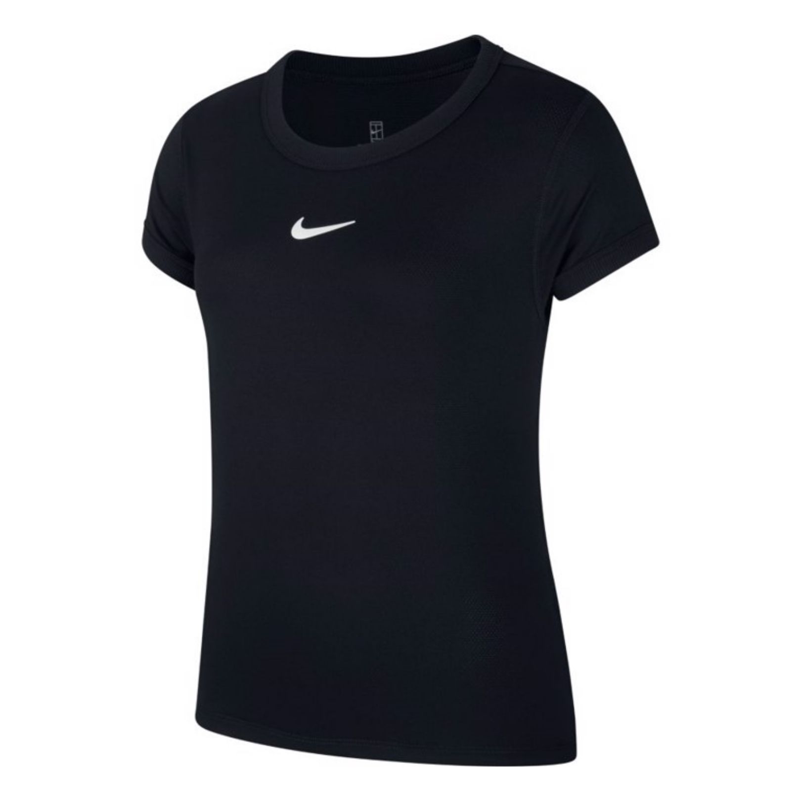 Nike Court Dry Junior Top Svart