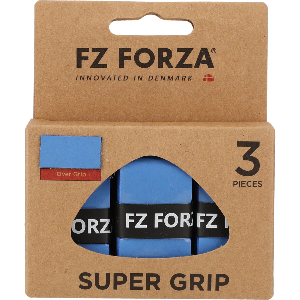 Forza Super Grip 3-Pack Blue - Badminton greb