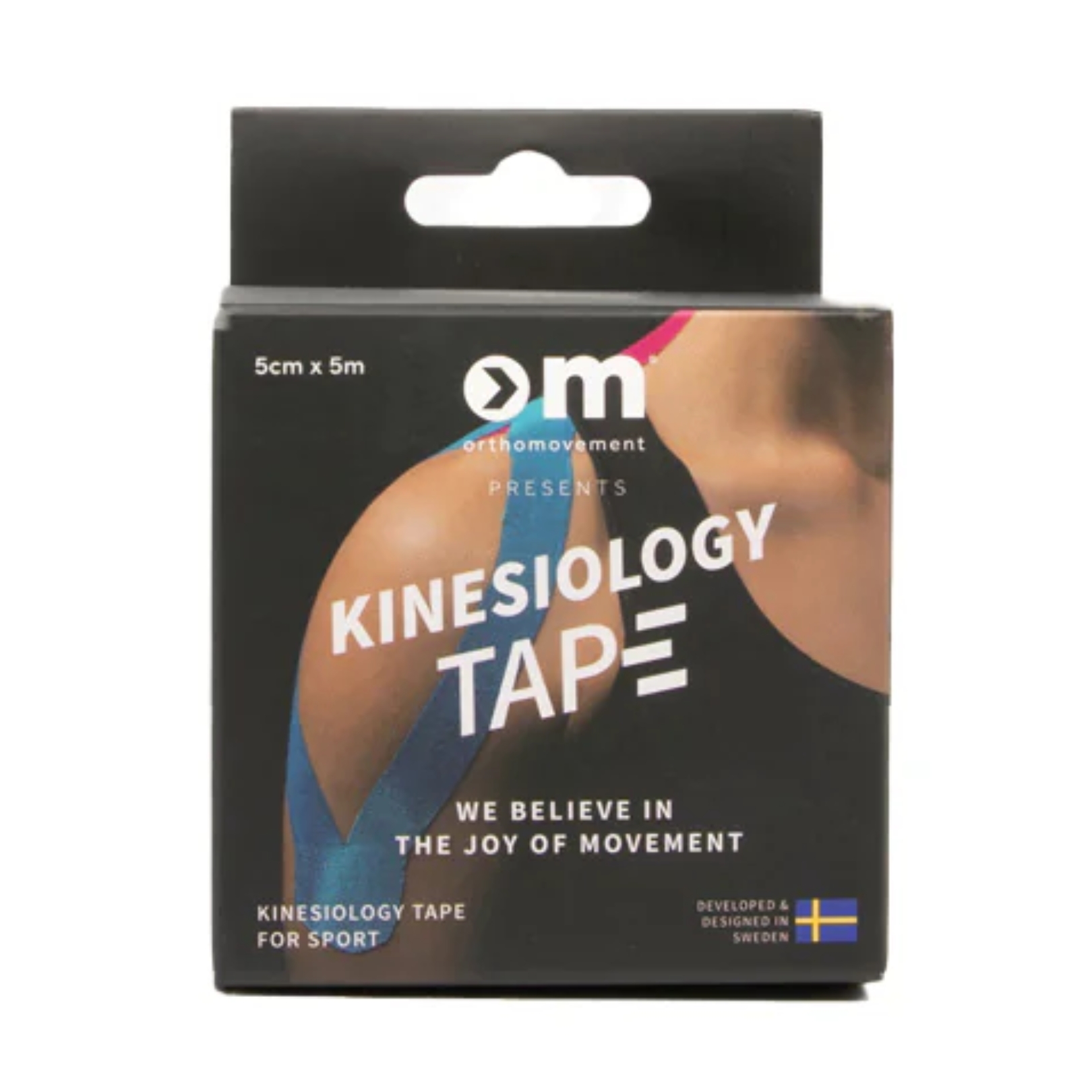 Ortho Movement Kinesiology Tape 5 cm Black 229