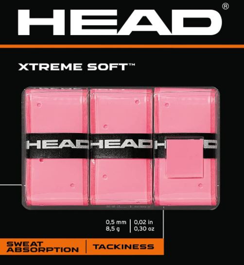 Head Xtremesoft Grip 3-pack
