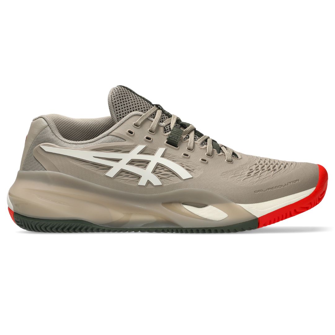 Asics Gel-Resolution X Clay Greige/Soft Oat - Tennis sko