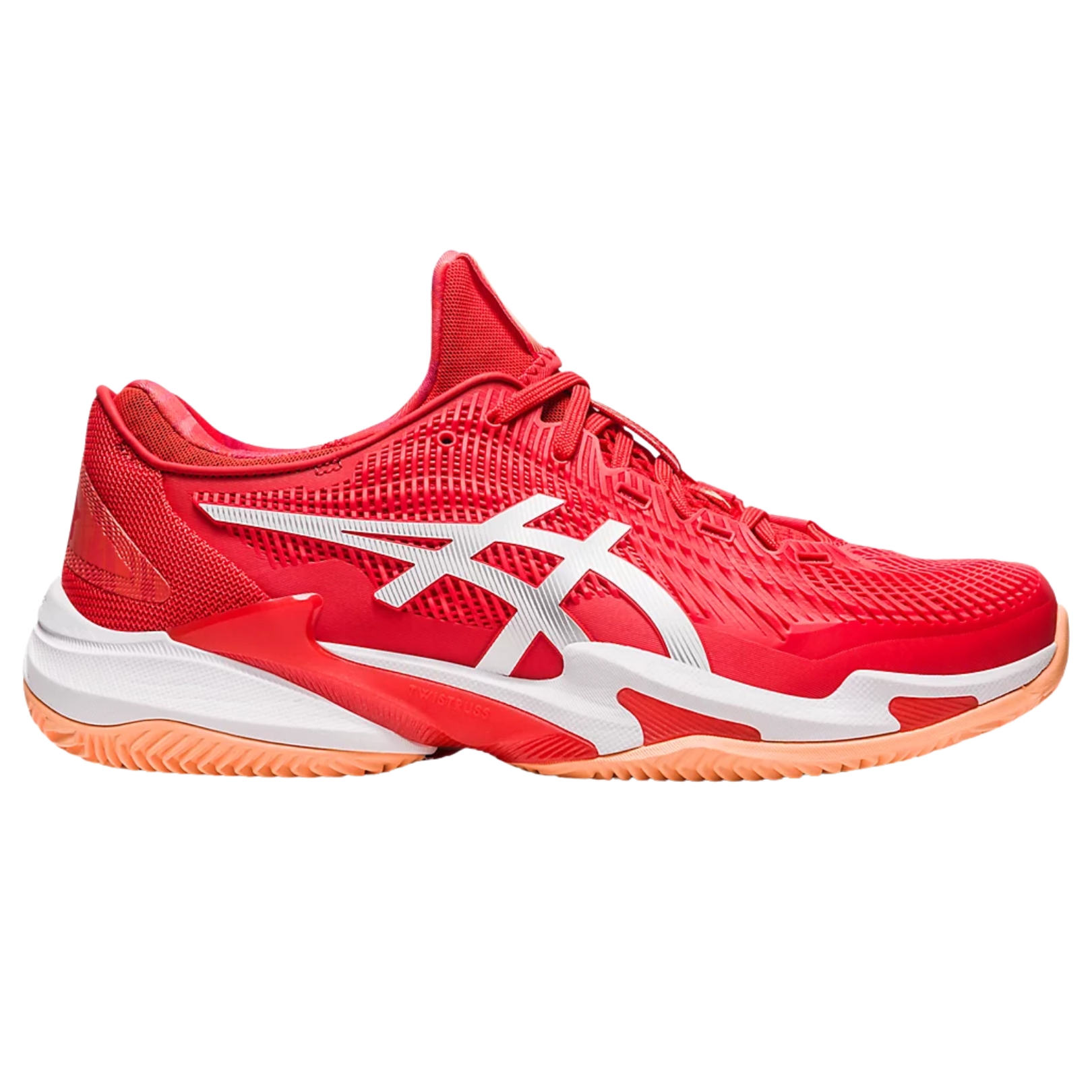 Asics Court FF 3 Novak Clay Fiery Red/White 9371