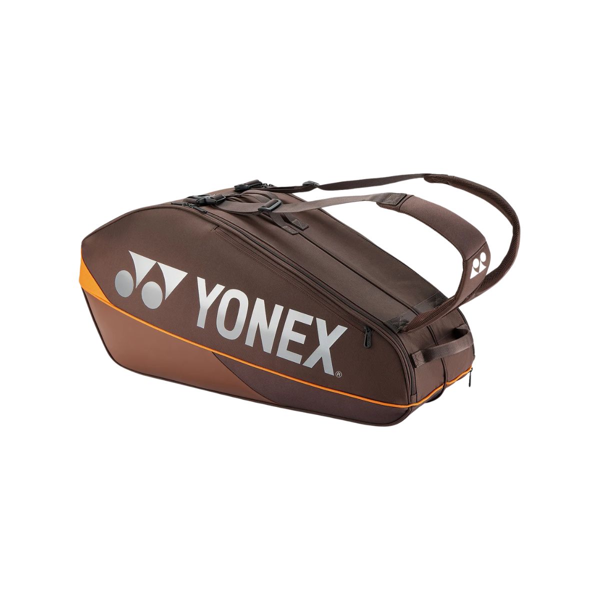 Yonex Pro Racket Bag 6 Pcs Espresso Brown - Tennis Taske