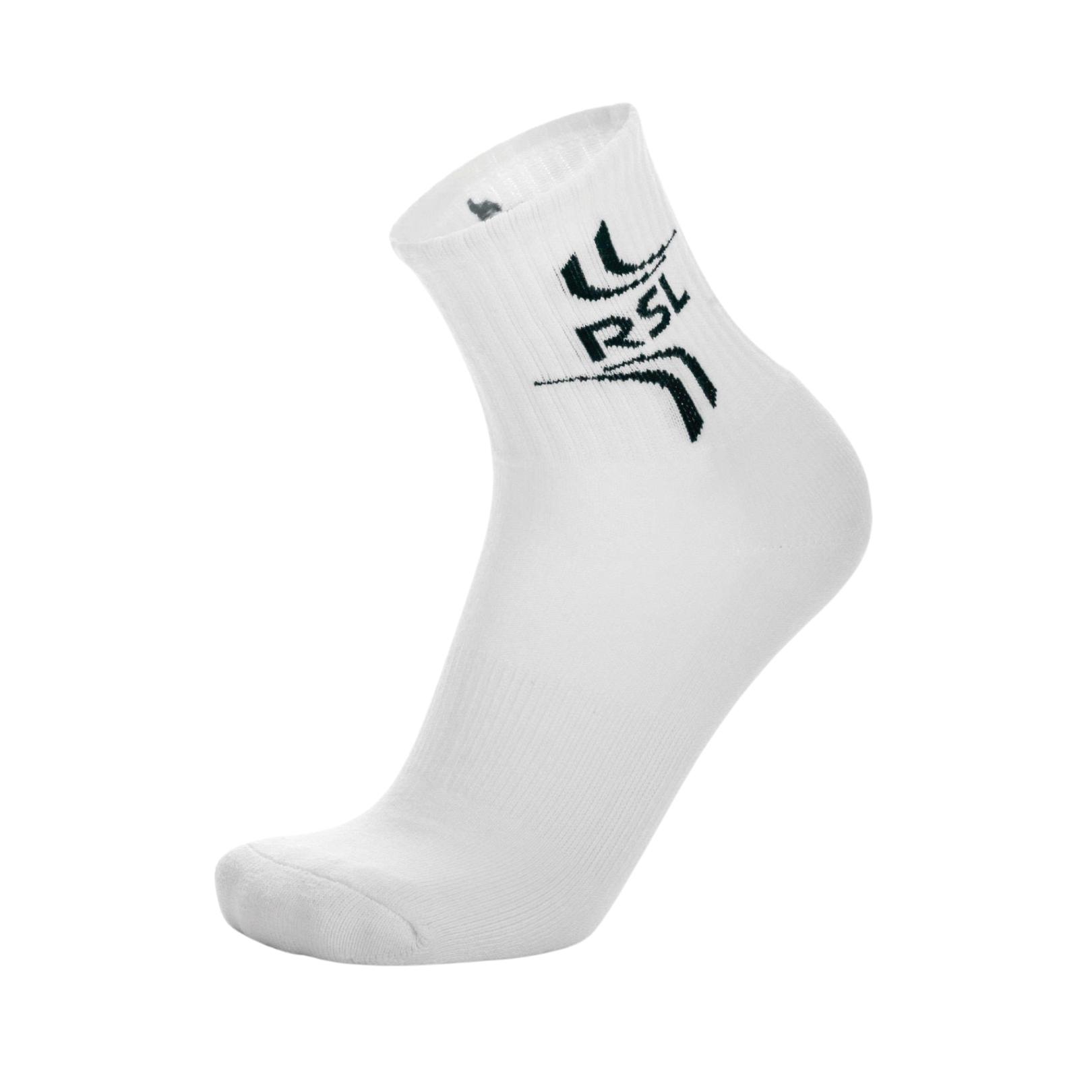 RSL Socks M 1-pack White/Black 7393
