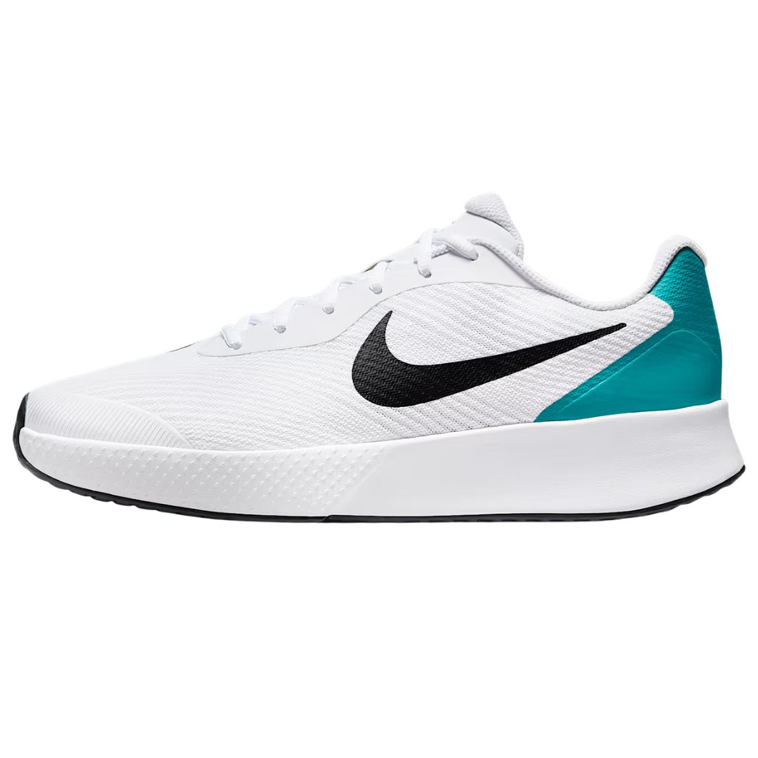 Nike Vapor Lite 3 HC White/Radiant Emerald - Tennis sko - OUTLET