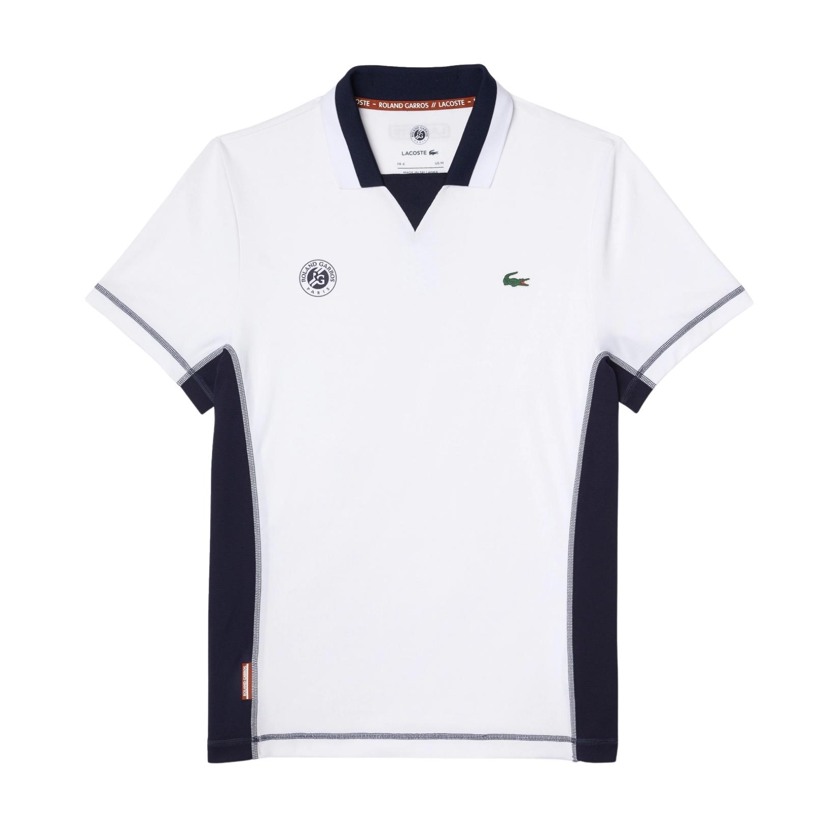 Lacoste Sport Roland Garros Breathable Polo White 11009