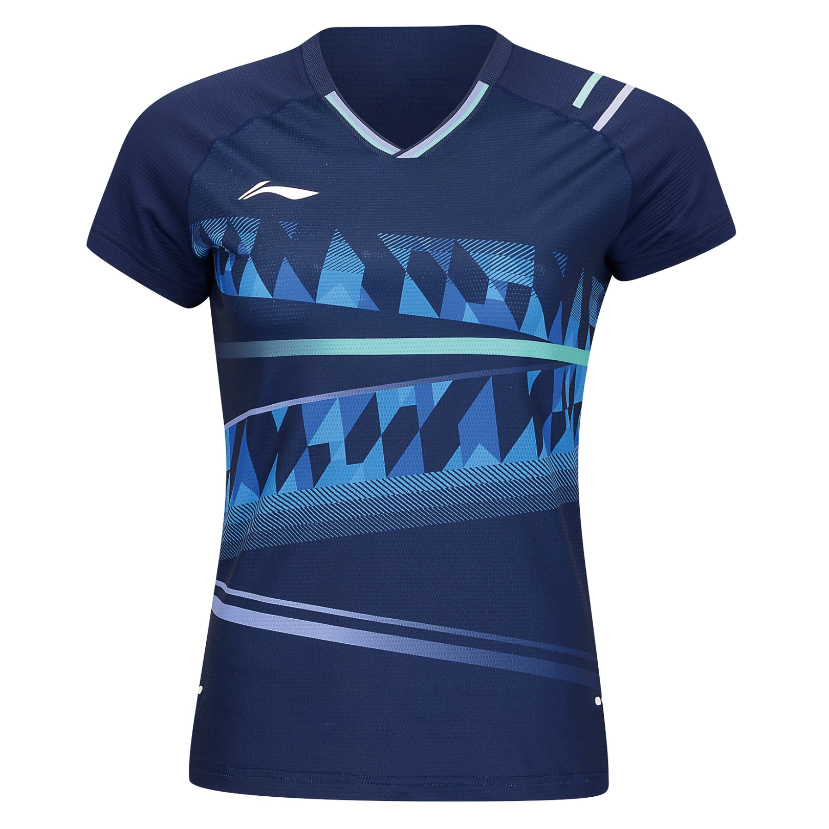 Li-Ning AAYU132-4 Iceberg Women T-shirt Dark Blue 2847