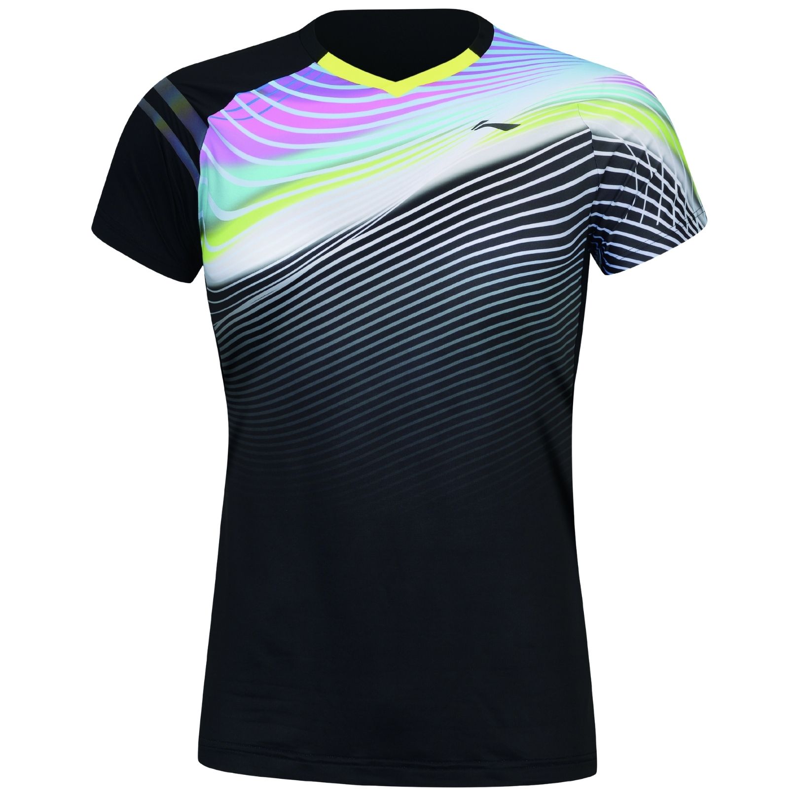 Li-Ning AAYS056-4 Women T-Shirt String Black 8050