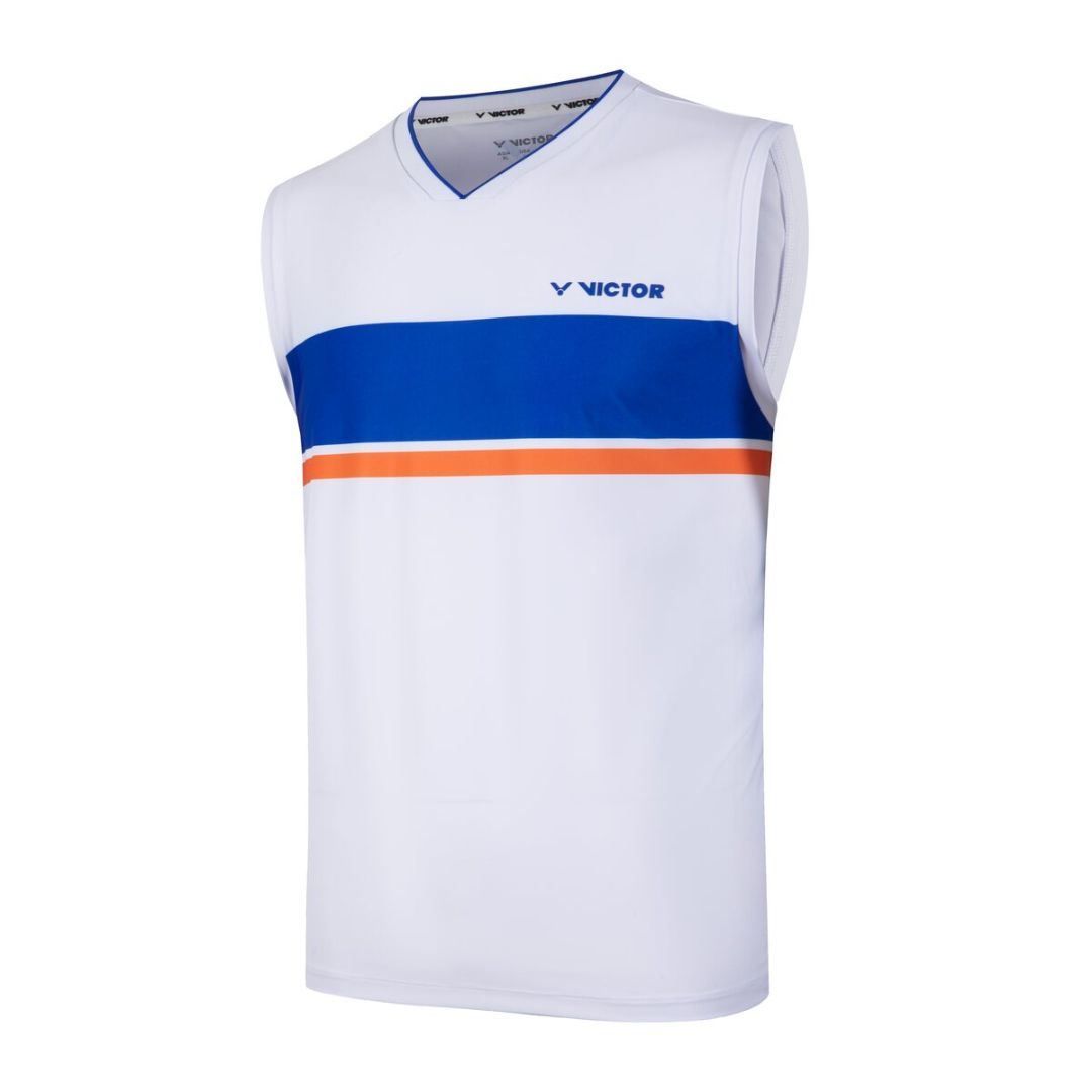 Victor T-2603CLS Sleeveless T-shirt Bright White - Badminton tøj