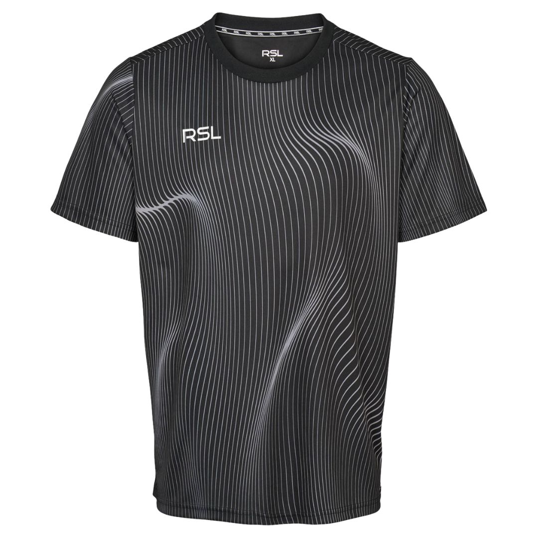 RSL Flow Junior T-shirt Black - Badminton tøj