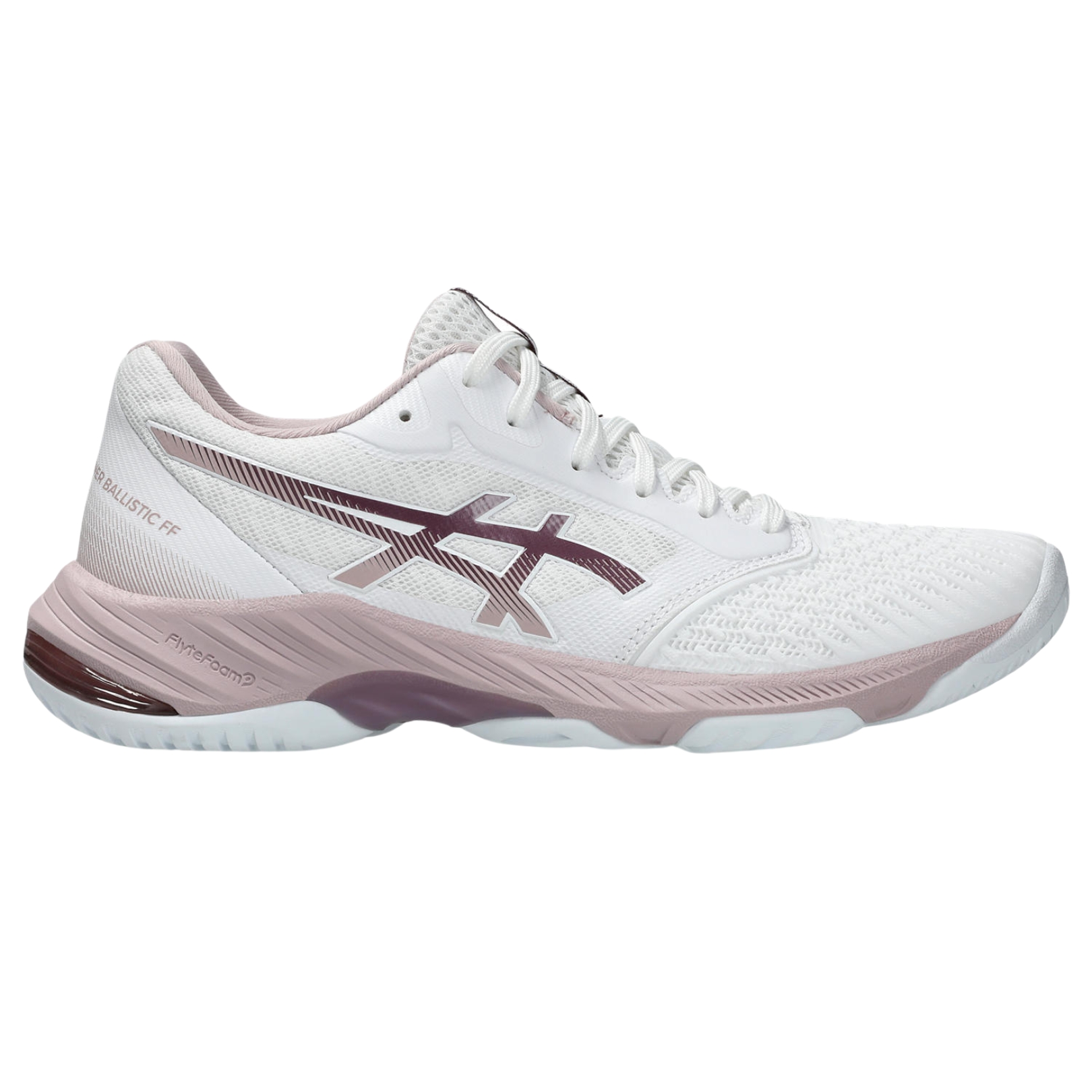 Asics Netburner Ballistic FF 3 Women White/Watershed Rose 3794
