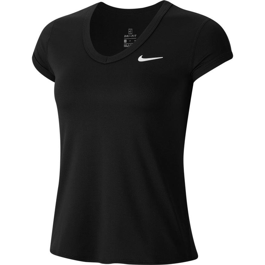 Nike Court Dry Dam T-shirt Svart