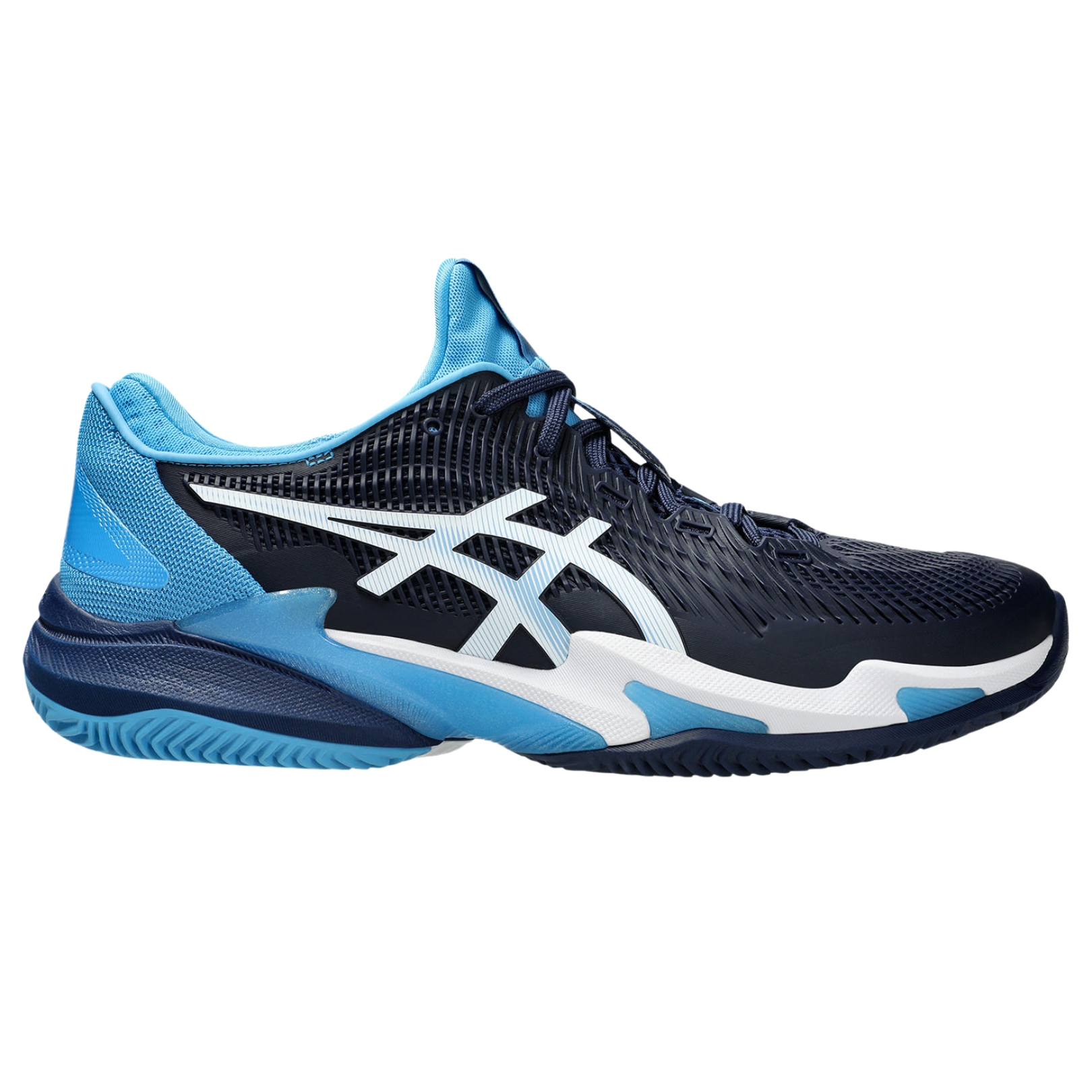 Asics Court FF 3 Novak Clay Blue Expanse/White 5228