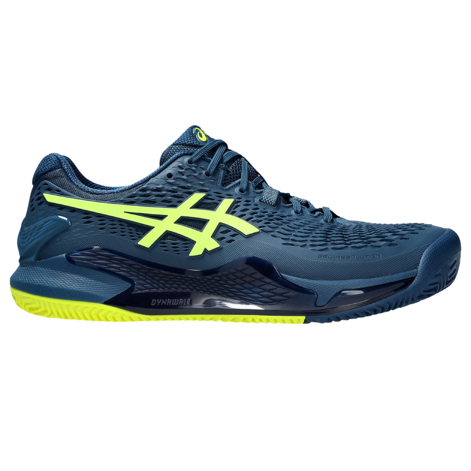 Asics Gel-Resolution 9 Clay Mako Blue/Safety Yellow 5151