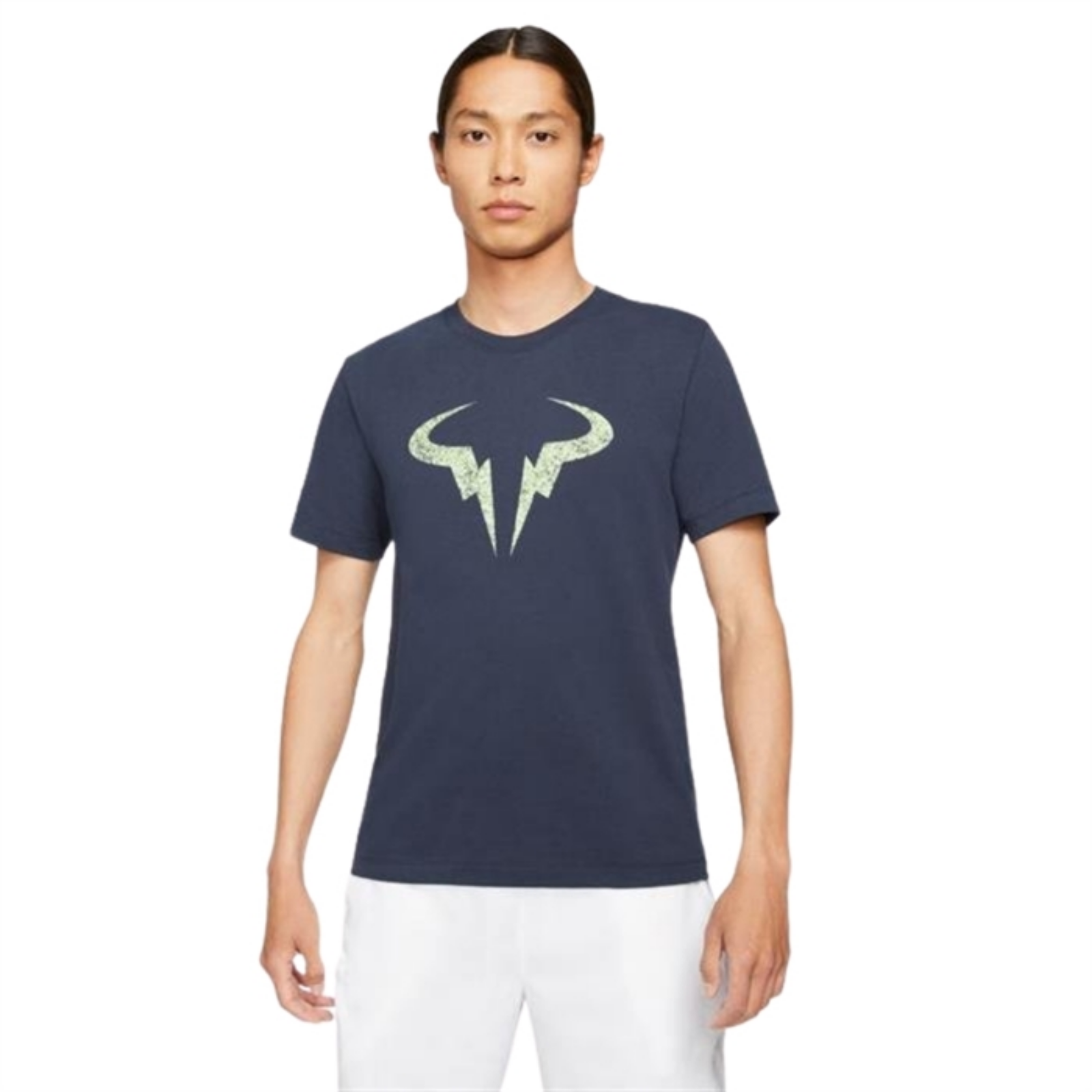 Nike Rafa T-shirt Obsidian / Lime Glow 12840