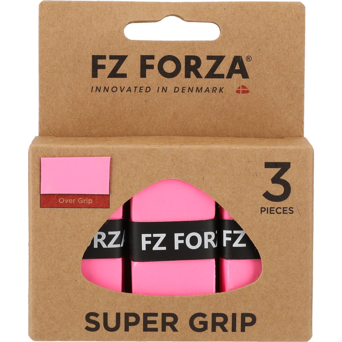 Forza Super Grip 3-Pack Pink - Badminton greb