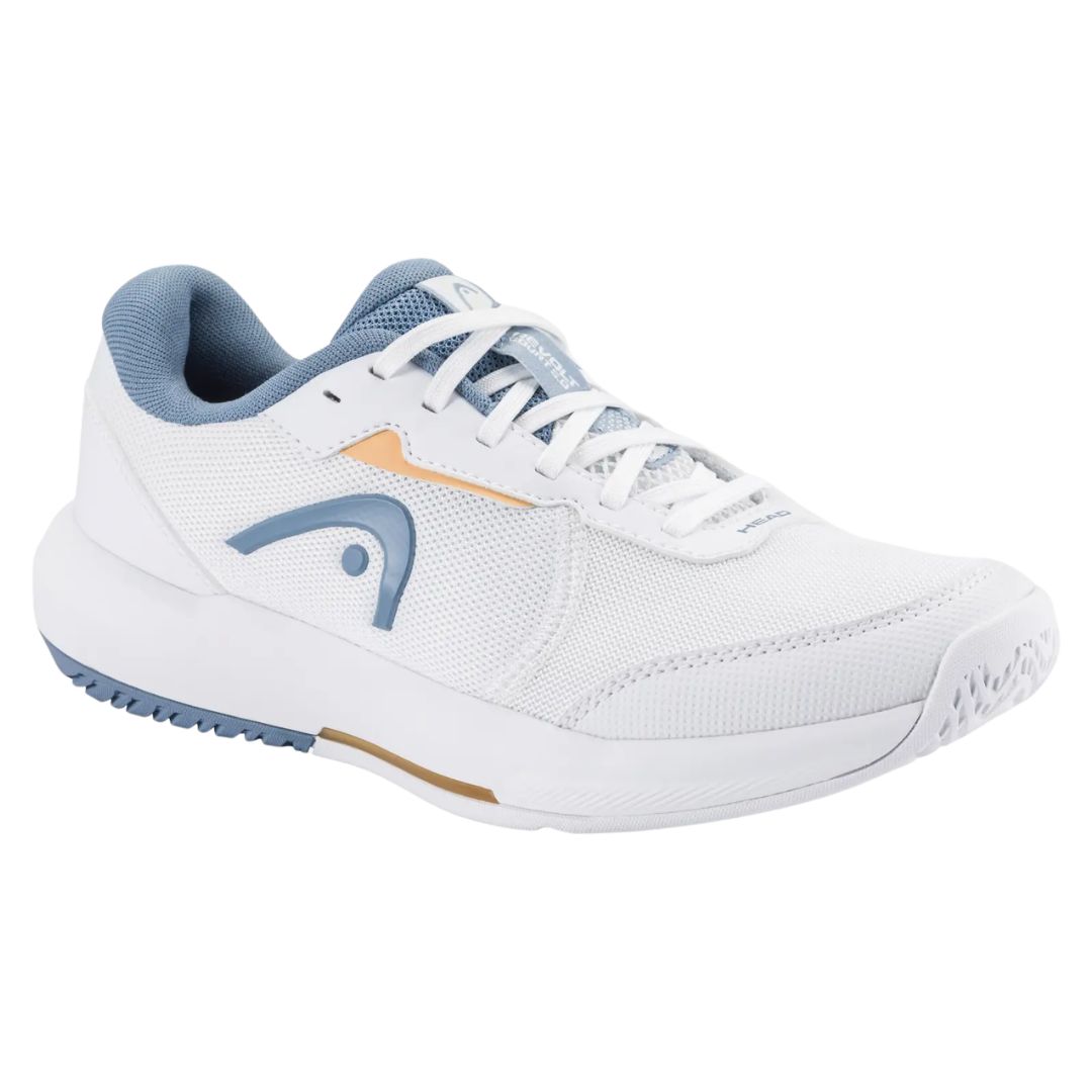 Head Revolt Court 5.0 - Dame Tennisko - Hvid/Denim