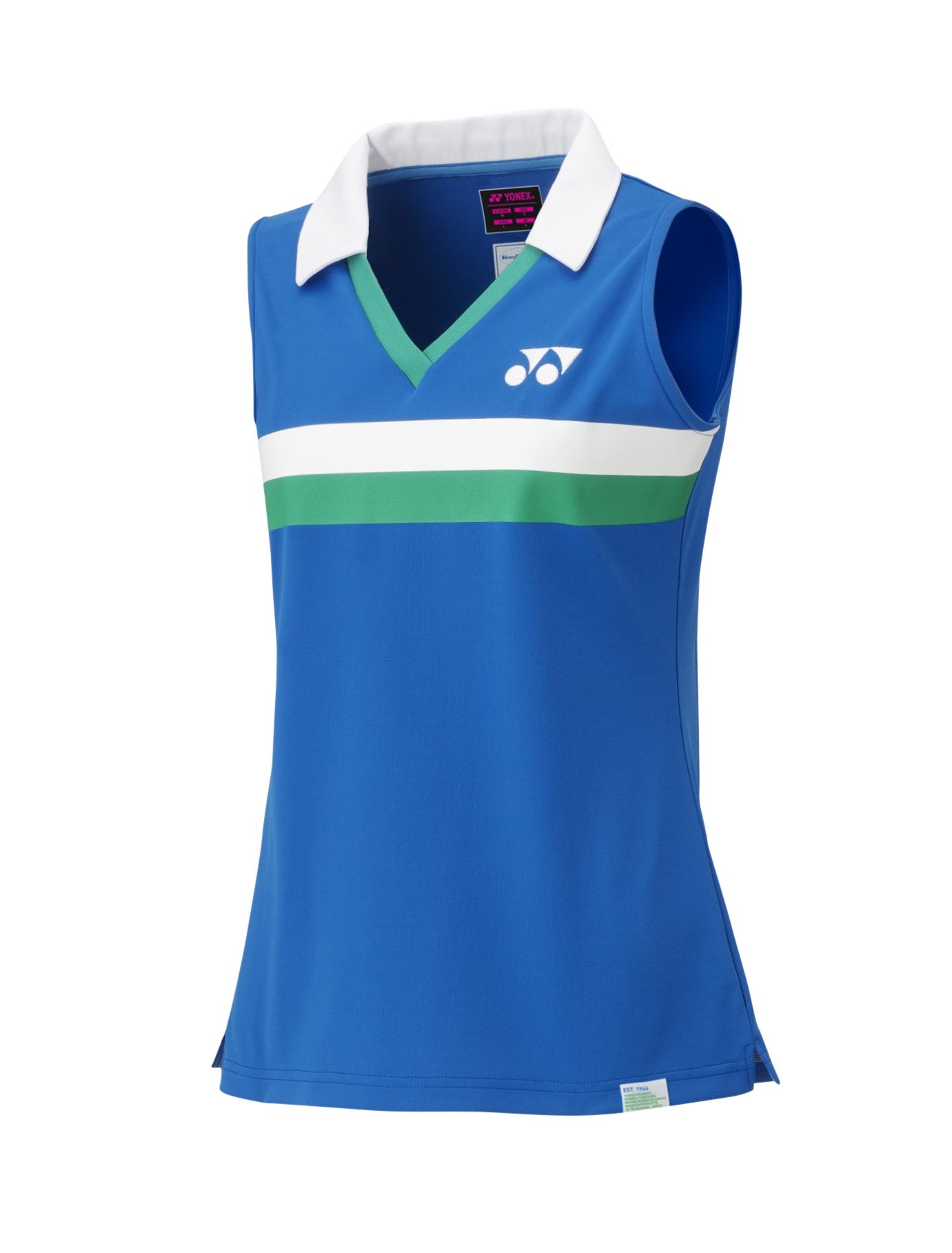 Yonex 75th Dam Sleeveless Polo 20627A Sapphire Blue 10340