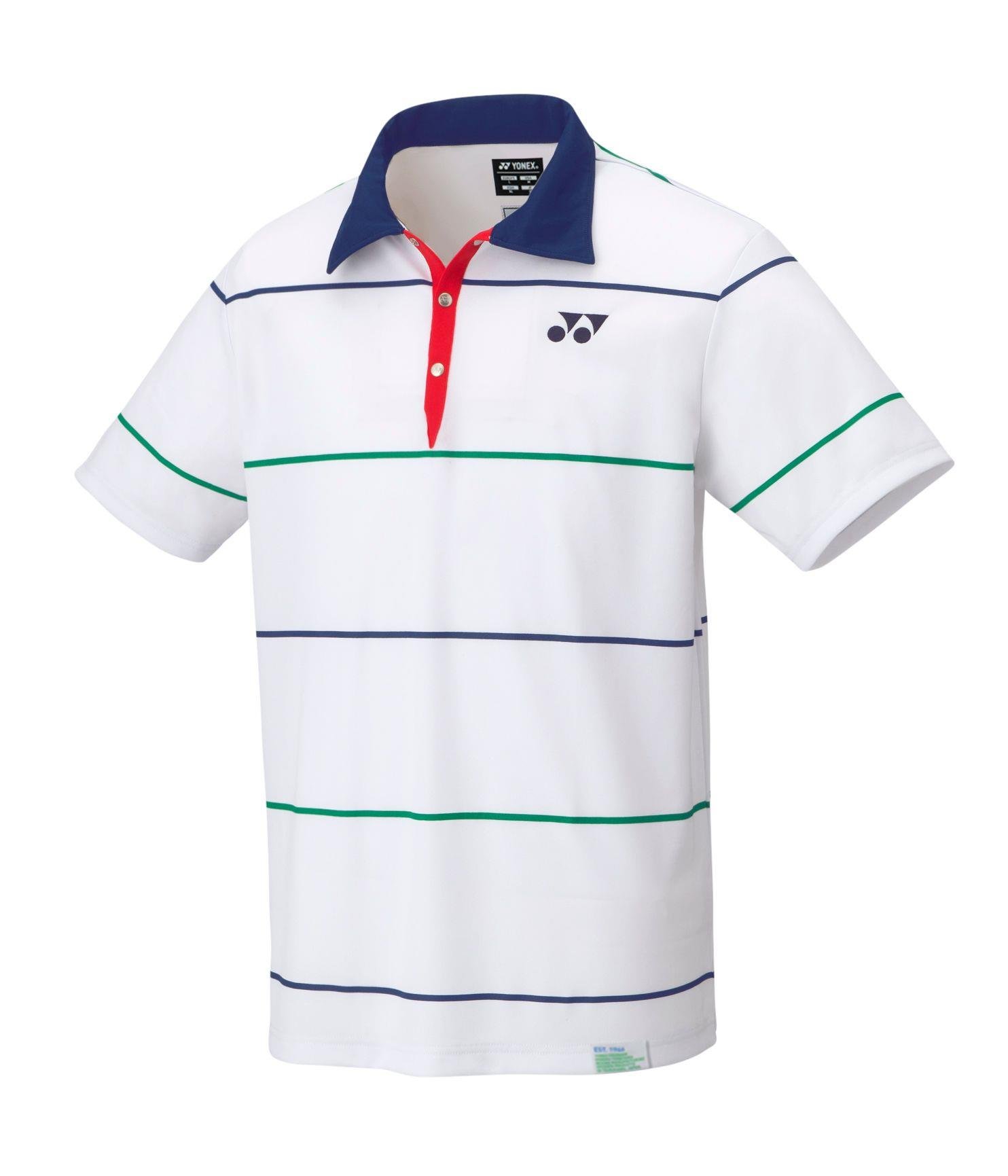 Yonex 75th Mens Polo Shirt 10434AEX Vit 10201