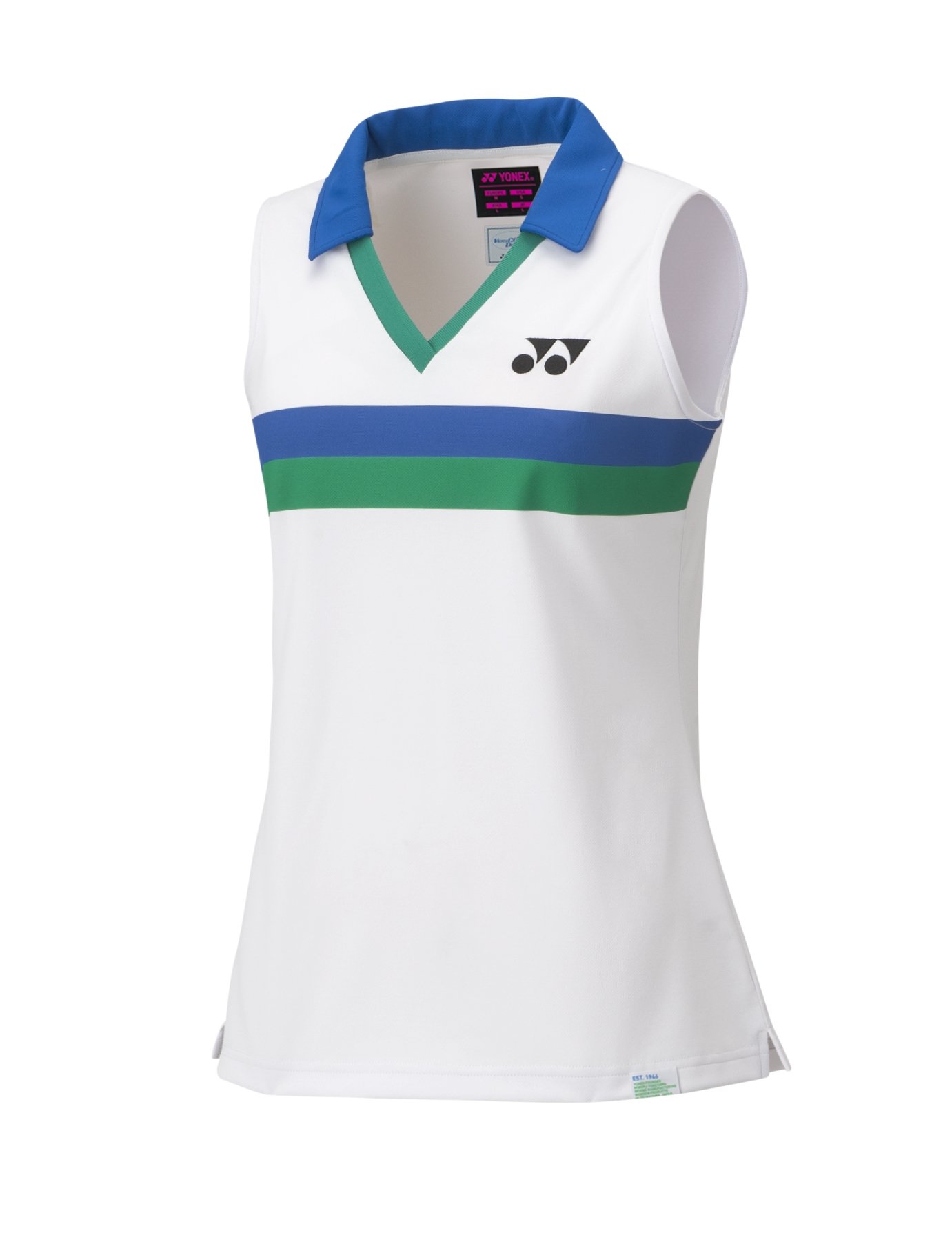 Yonex 75th Dam Sleeveless Polo 20627A White 15303