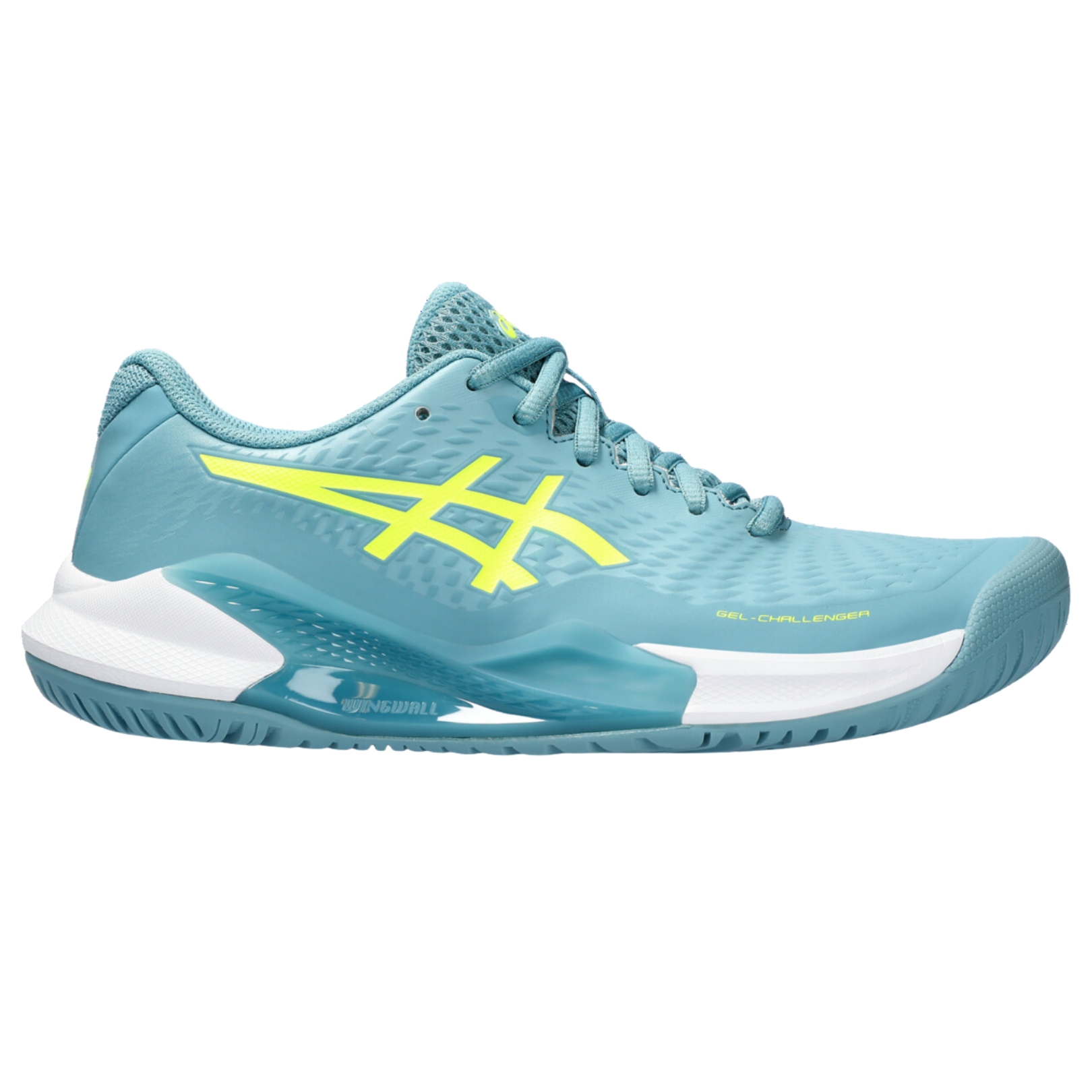 Asics Gel-Challenger 14 Women Gris Blue/Safety Yellow 9034