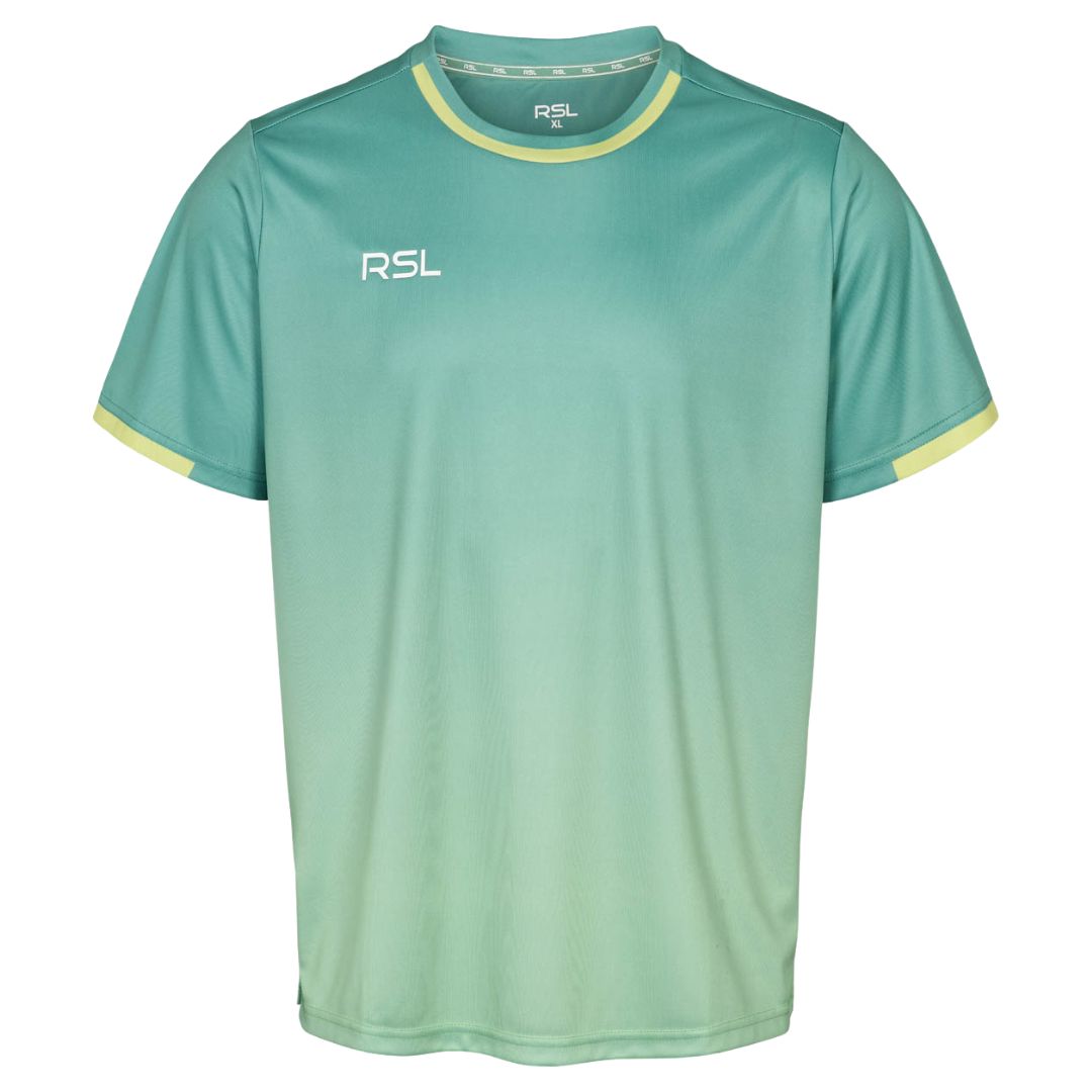 RSL Edge T-shirt Green - Badminton tøj