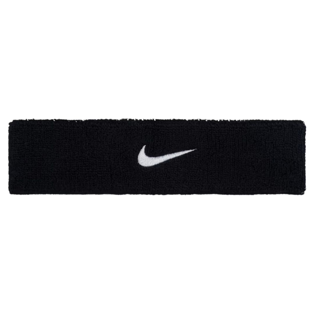 Nike Swoosh Classic - Pandebånd - Sort/Hvid