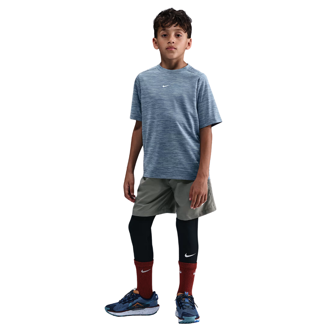 Nike Multi Boys Dri-FIT Short-Sleeve Top World Indigo | T-shirt - Piké | Padelspecialisterna