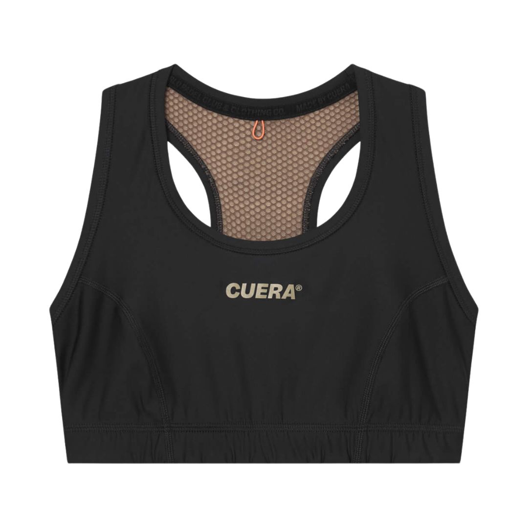 Cuera Active Logo Bra - Black