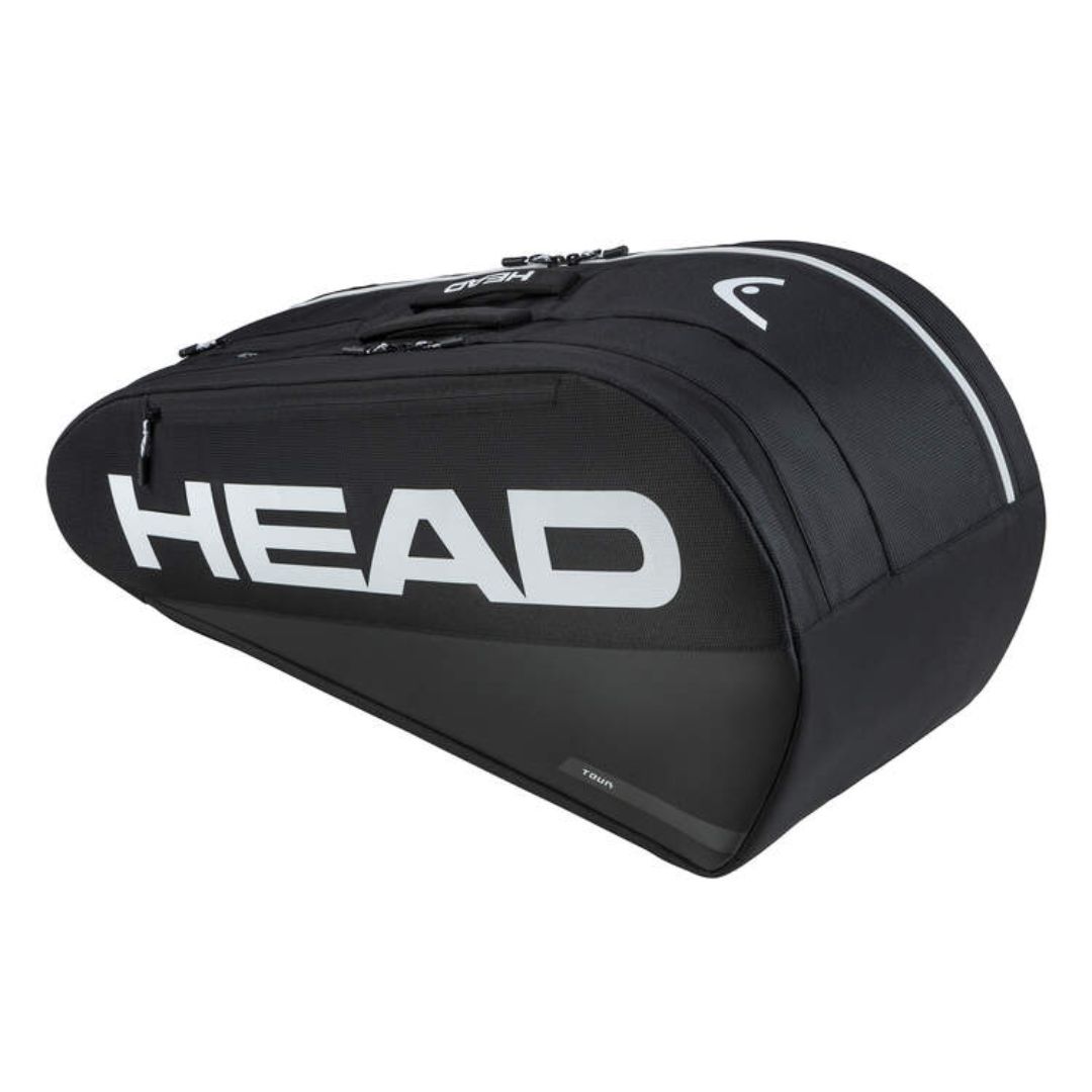 Head Tour Racquet Bag M Black - Tennis Taske