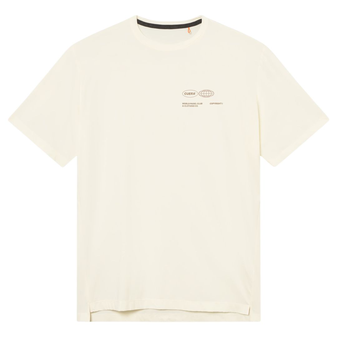 Cuera Oncourt Airy Logo T-Shirt - Off White