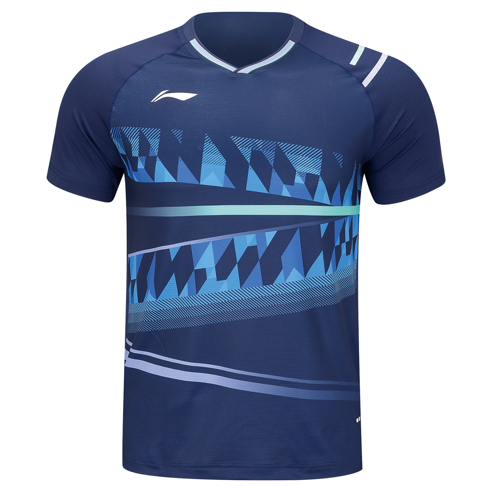 Li-Ning AAYU131-4 Iceberg T-shirt Dark Blue 2873