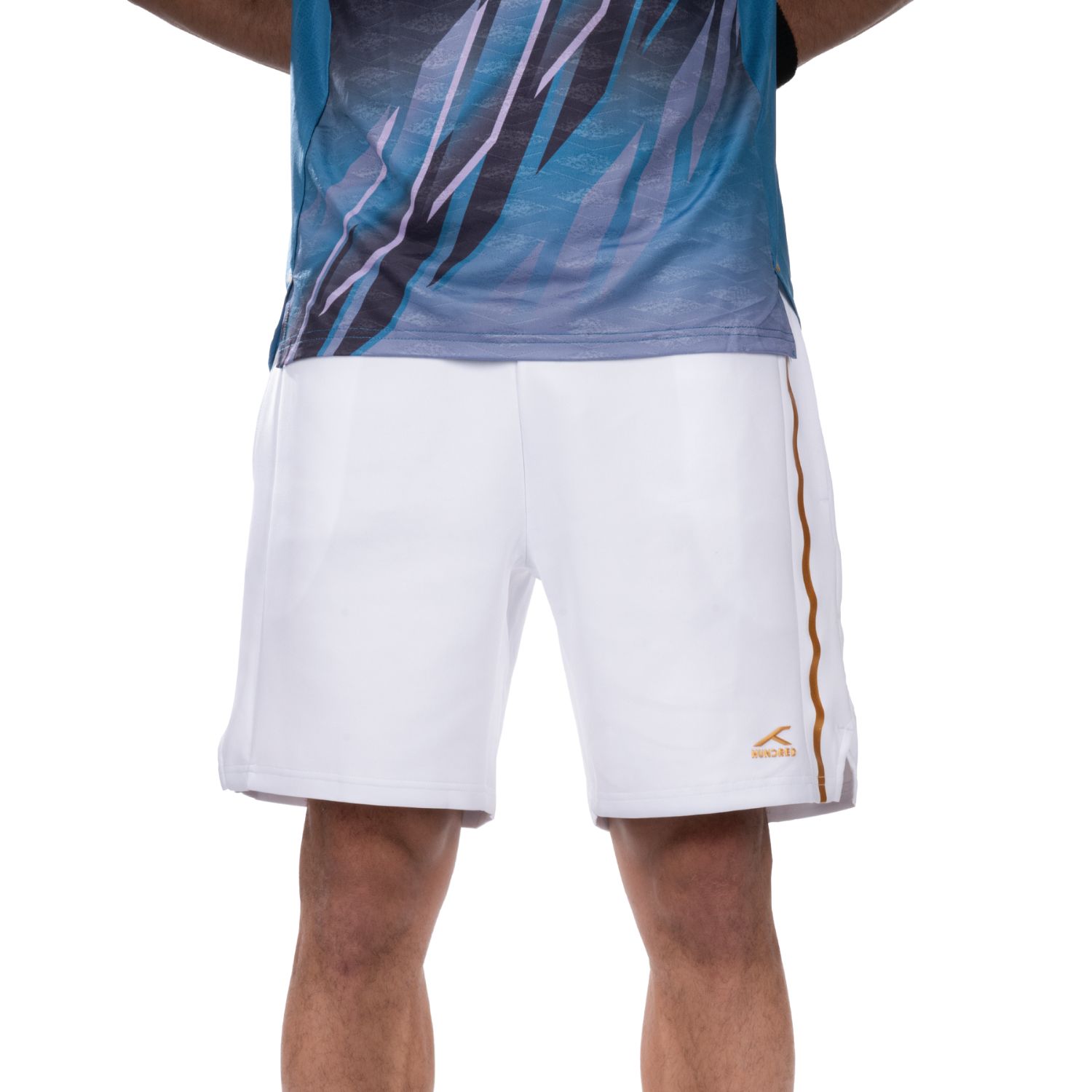 Hundred Logo Shorts - White