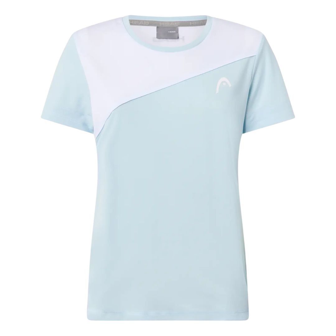 Head Tie-Break - Dame T-shirt - Blå/Hvid - XL
