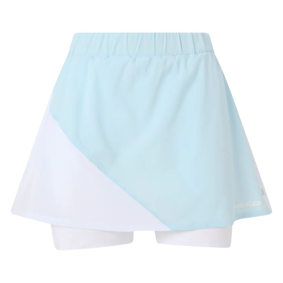 Head Dynamic Skort - Dame Skort - Blå/Hvid - M