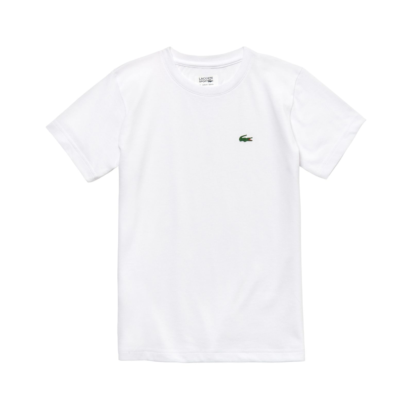 Lacoste Sport Breathable Cotton Blend Junior T-shirt White