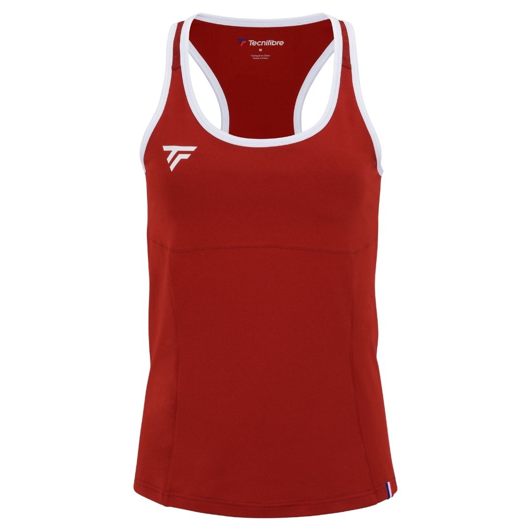 Tecnifibre Team Girls Tank Top - Cardinal