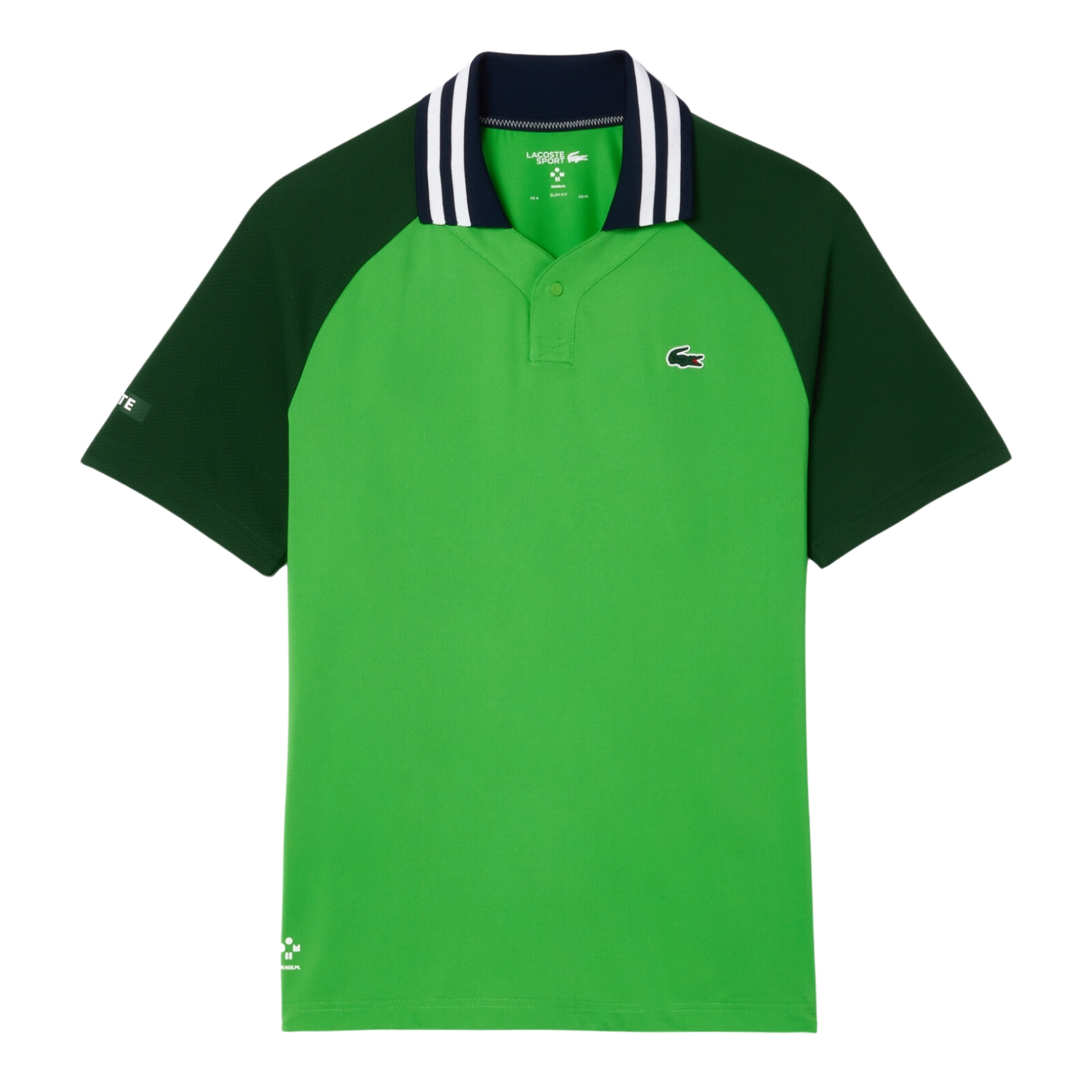 Lacoste x Daniil Medvedev Ultra-Dry Tennis Polo Shirt Green 6527