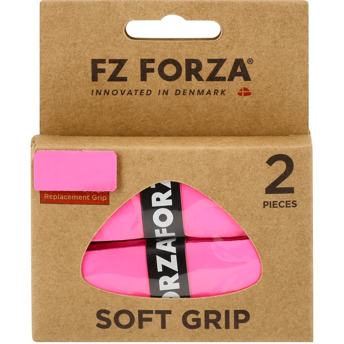 Forza Soft Grip 2-Pack Pink - Badminton greb
